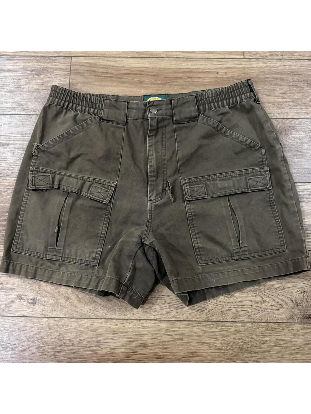 Vintage Cabela's Distressed Cargo Shorts Men's 34 Gorpcore